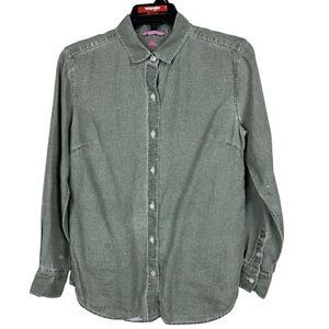 Tommy Bahama sea Glass Linen Shirt sz Small